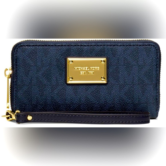 Michael Kors Handbags - Navy Blue Michael Kors Wallet